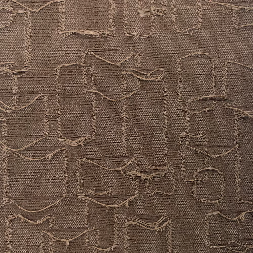 High Quality 92% Imitation Cotton 8% Spandex Knitted Jacquard Fabric 658