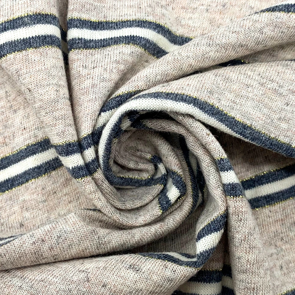 High Quality Fabrics 70% Cotton 30% Linen Knitted Linen Fabric 586