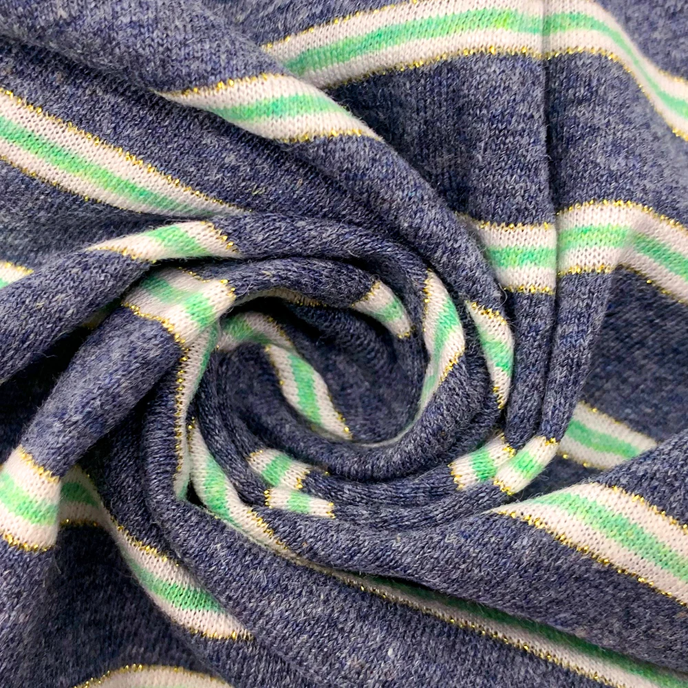 High Quality Fabrics 70% Cotton 30% Linen Knitted Linen Fabric for Garment Wholesales 168