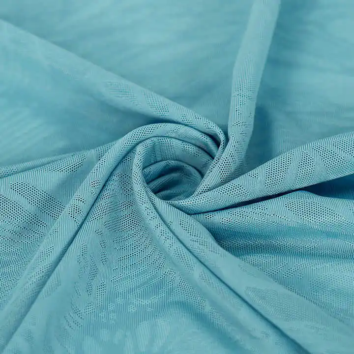 High Quality Customized Jacquard Fabric (88% Polyester 12% Spandex Ice Silk Petal) for Clothing Dress Factory Wholesale 688