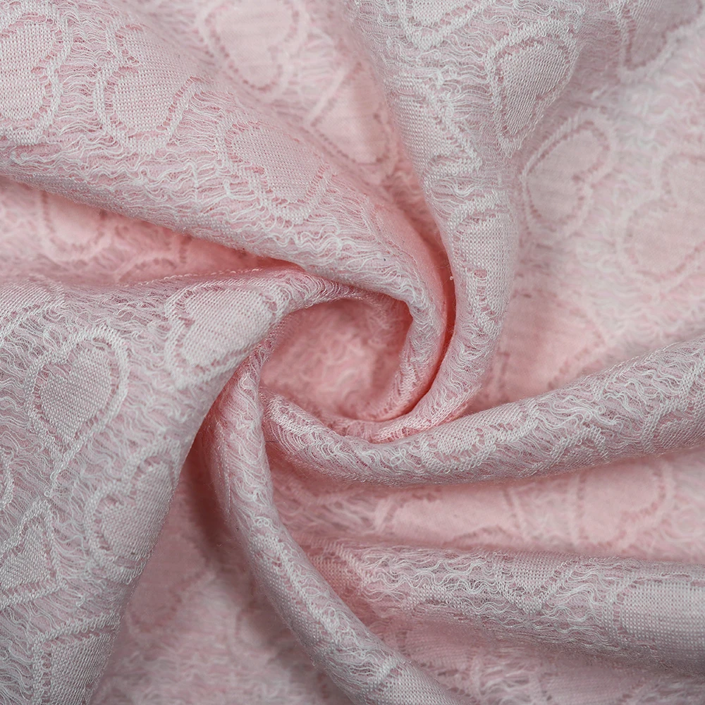 100% Organic Jacquard Fabric Customized High-End 100% Polyester for Girls for Lining and Interlining-Wholesale 859