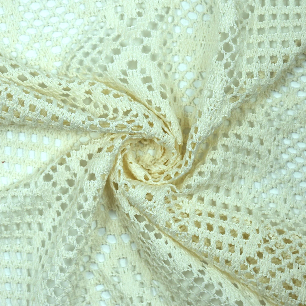100% Polyester Jacquard Mesh Fabric  Intricate Patterns for Fashion Garments and Home Textiles 369