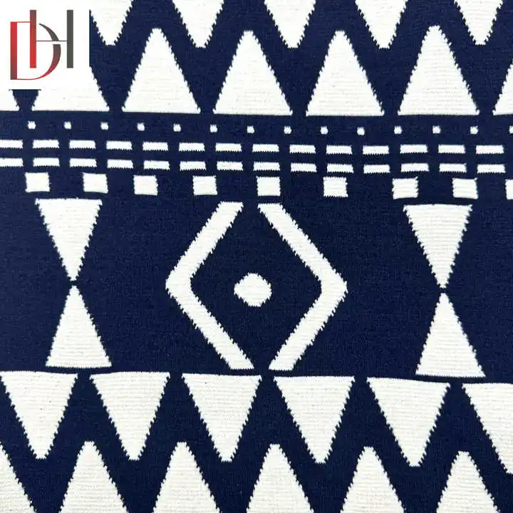 Exquisite 100% Polyester Chenille Jacquard Brocade Twill Fabric 280gsm Selection for Boys and Girls Knitted Technique 465