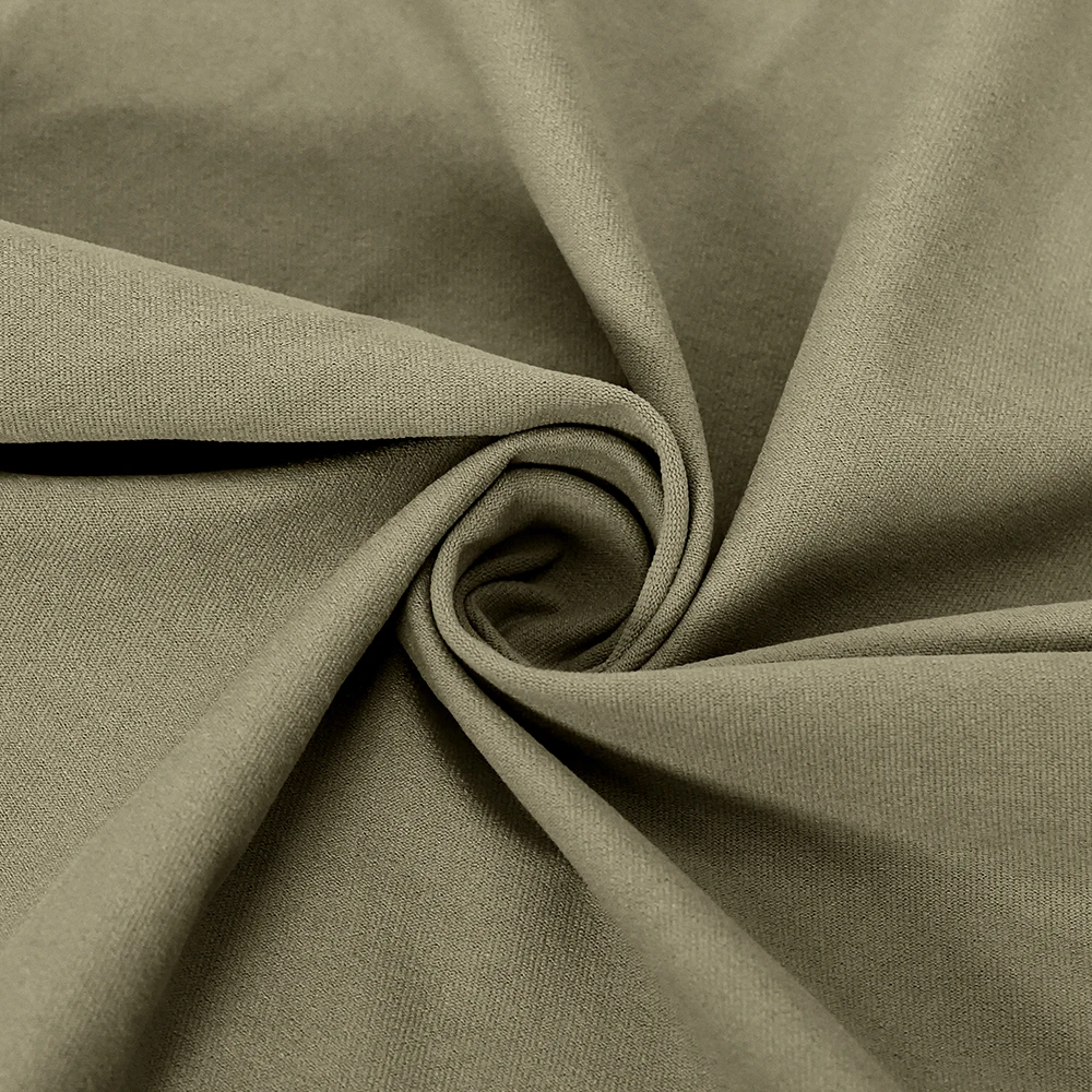 Factory Customized 100% Polyester Imitation Cotton Stretch Plain Fabric Organic Eco-Friendly for Girls Lining Interlining 786