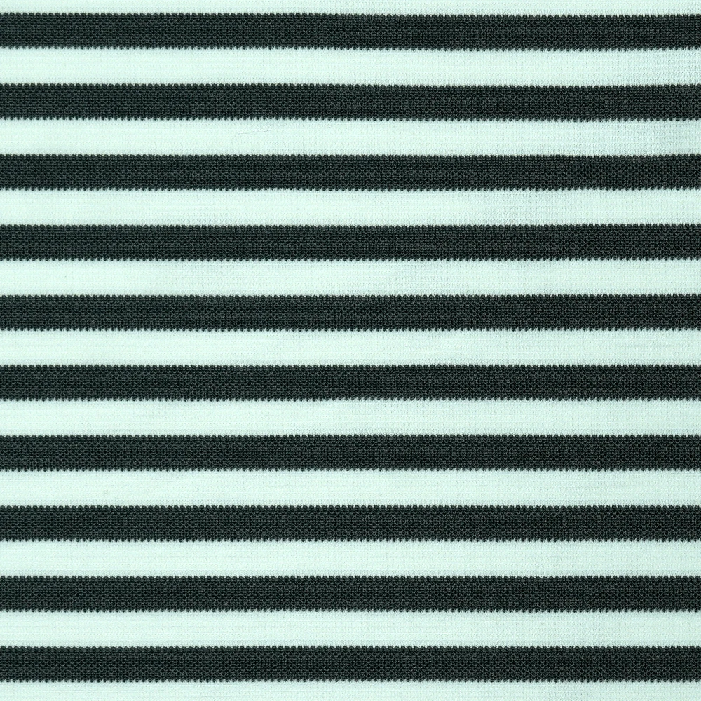 High Quality 100% Polyester 152 Gsm Eco-Friendly Stretch Striped Knitted Fabric 165 cm Printed Fabric for Lining Bag for 270
