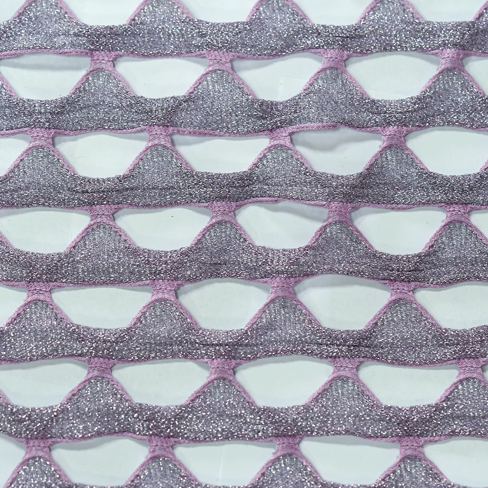 High Quality 100% Polyester Knitted Jacquard Fabric 292