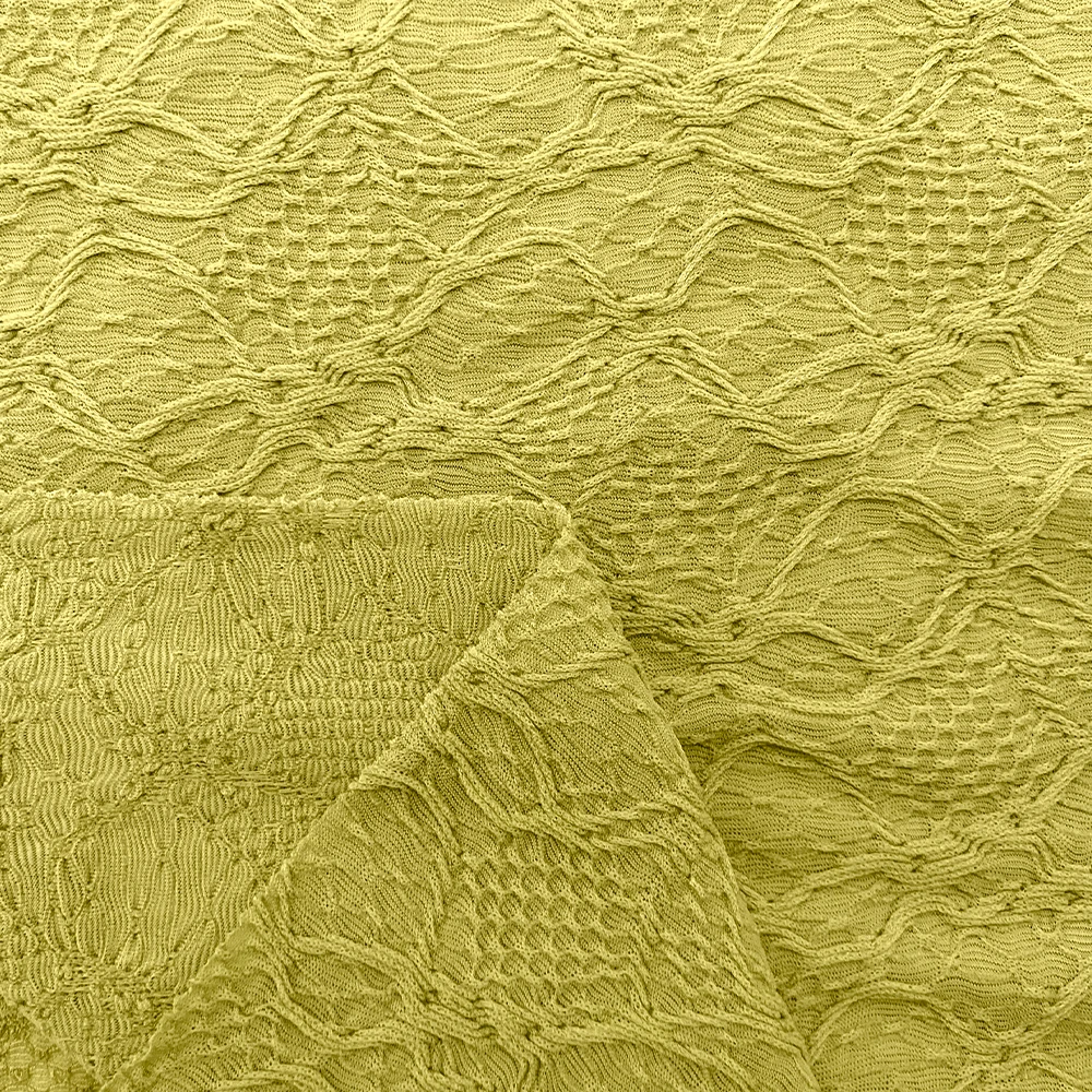 High Quality 92% Polyester 8% Spandex Knitted Jacquard Fabric 332