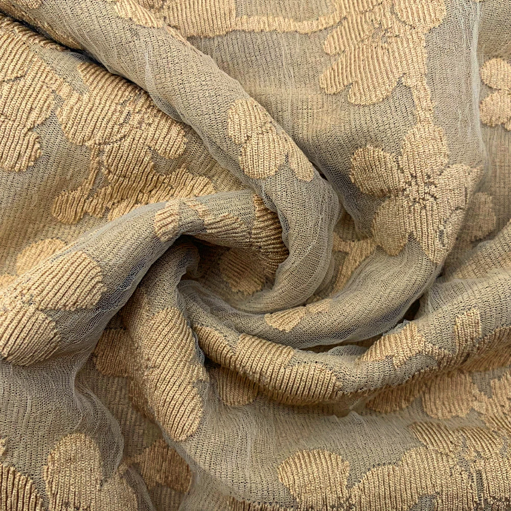 High Quality 92% Polyester 8% Spandex Knitted Jacquard Fabric 639