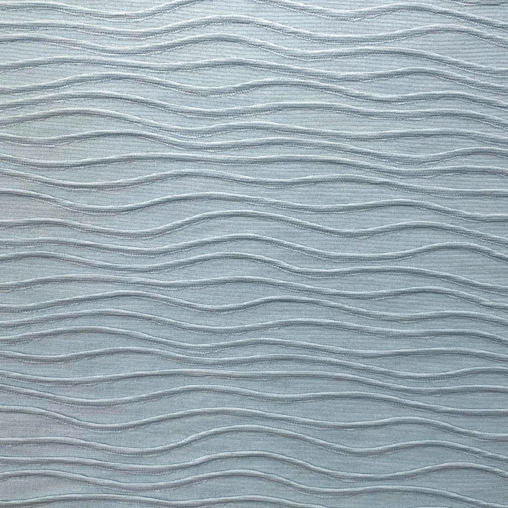 High Quality 95% Polyester 5% Spandex Knitted Jacquard Fabric 672