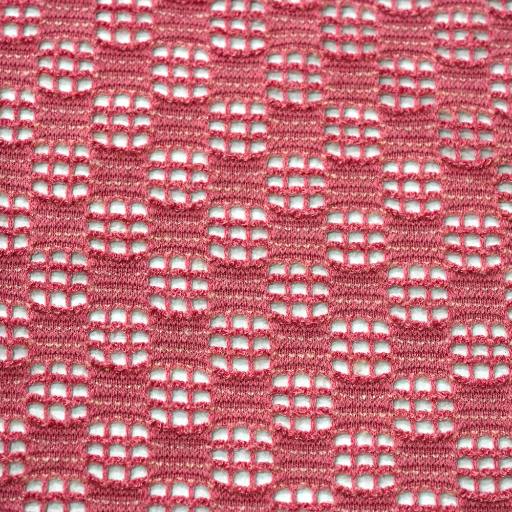 High Quality Jacquard Knitted Fabric High Quality High End Jacquard Fabric 662