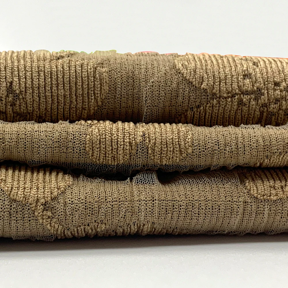 No. Y712 180gsm High Quality Knitted Double Fabric 92% Polyester 8% Spandex Yarn Dyed for Upholstery Clothing Curtains 2024 New 615