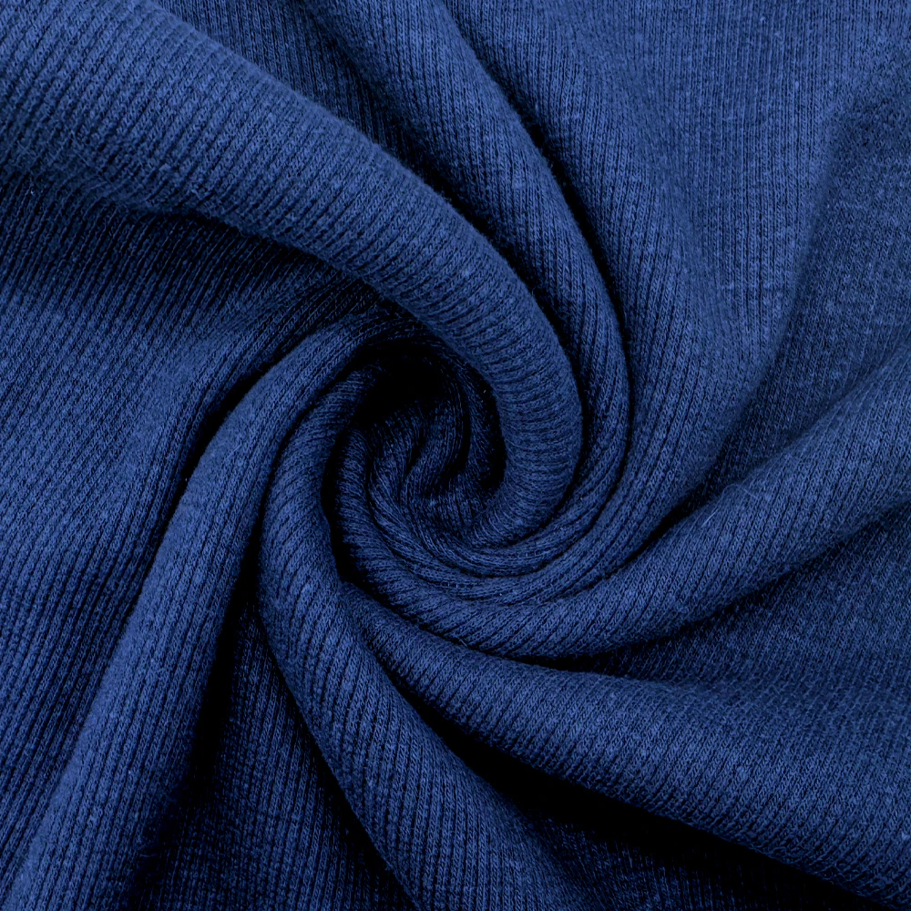 High-grade Linen Blend Knitted Fabric Manufacturer Custom Clothing Dress Shirt Fabric 50% Linen 50% Polyester 124